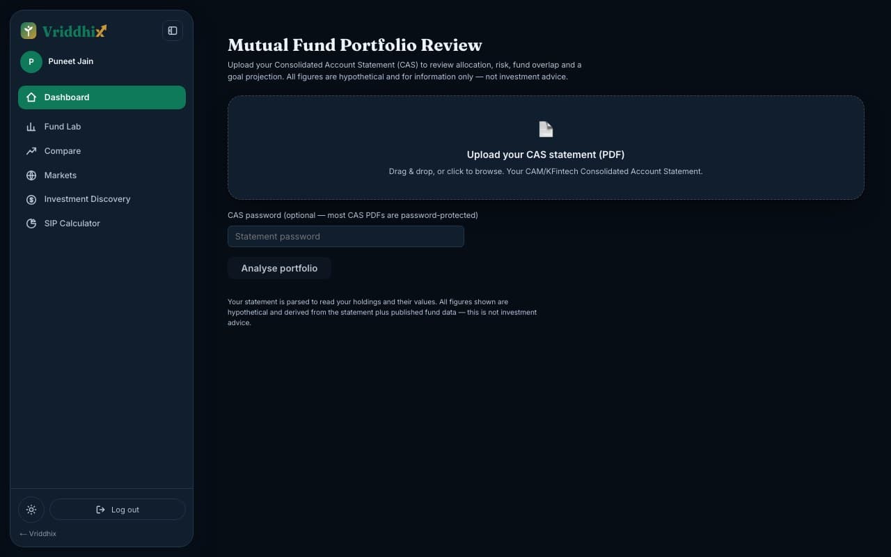 Upload your statement